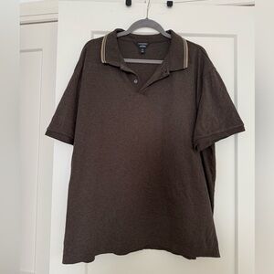 Banana Republic Men's Brown Polo Shirt size xl